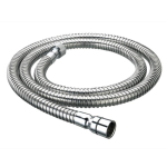 1.75m Cone to Nut Std Bore Shower Hose Chrome - Image 1